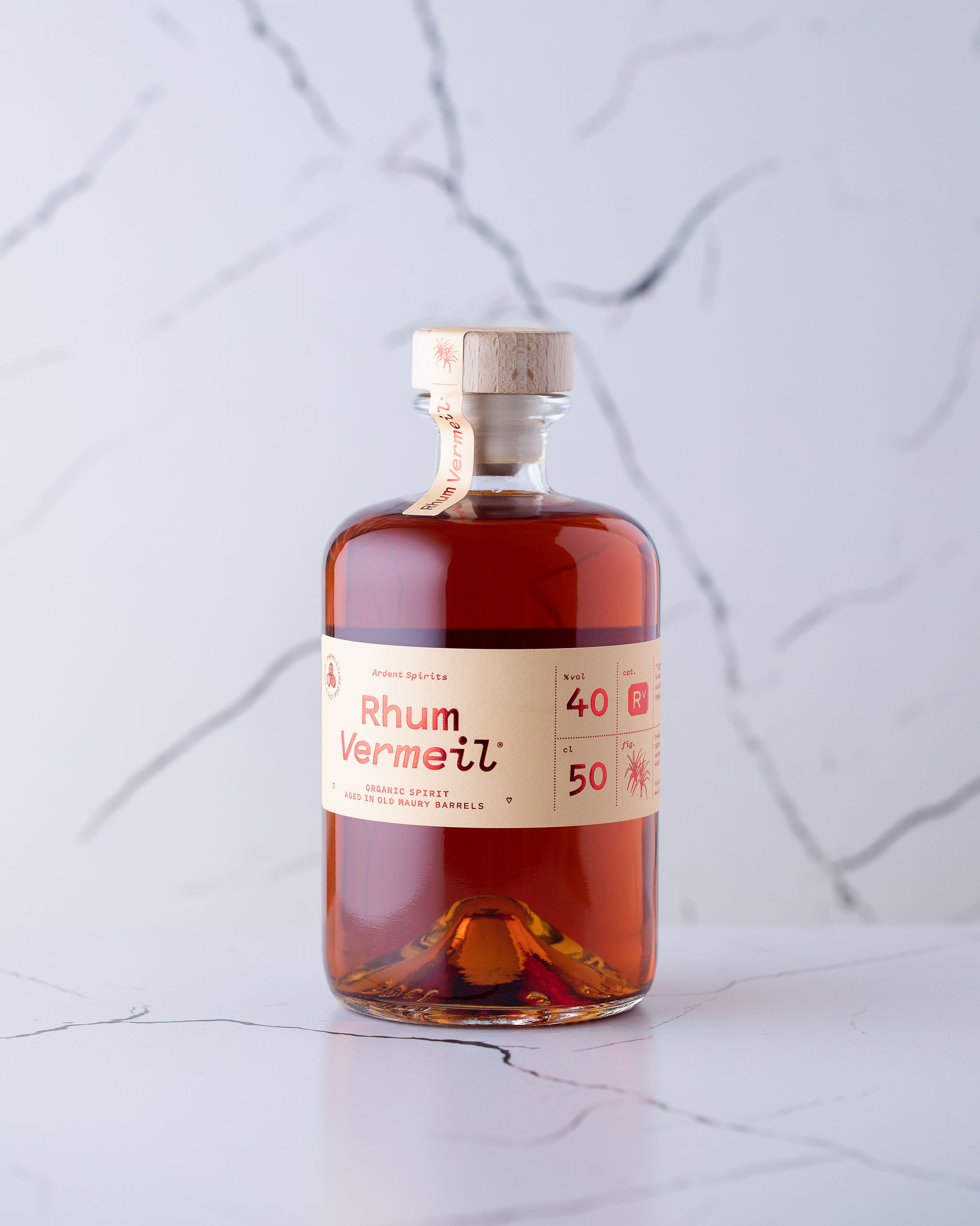 Ardent Spirits Rum vermeil bio 50cl - 8014